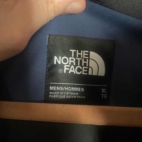 North face men’s ski snowboard jacket navy blue xl in like new condition - Picture 2 of 6